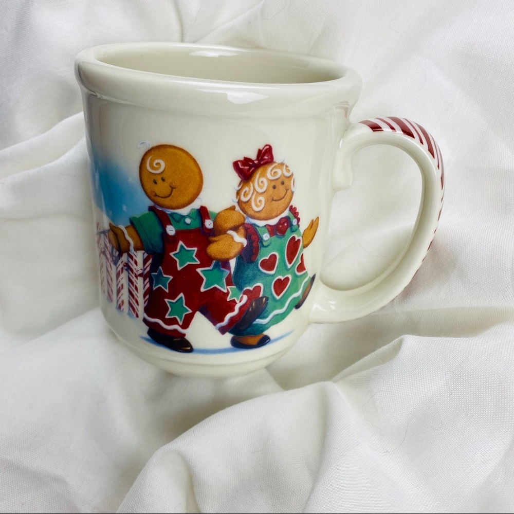 Longaberger Roger & Ginger Christmas Coffee Mug